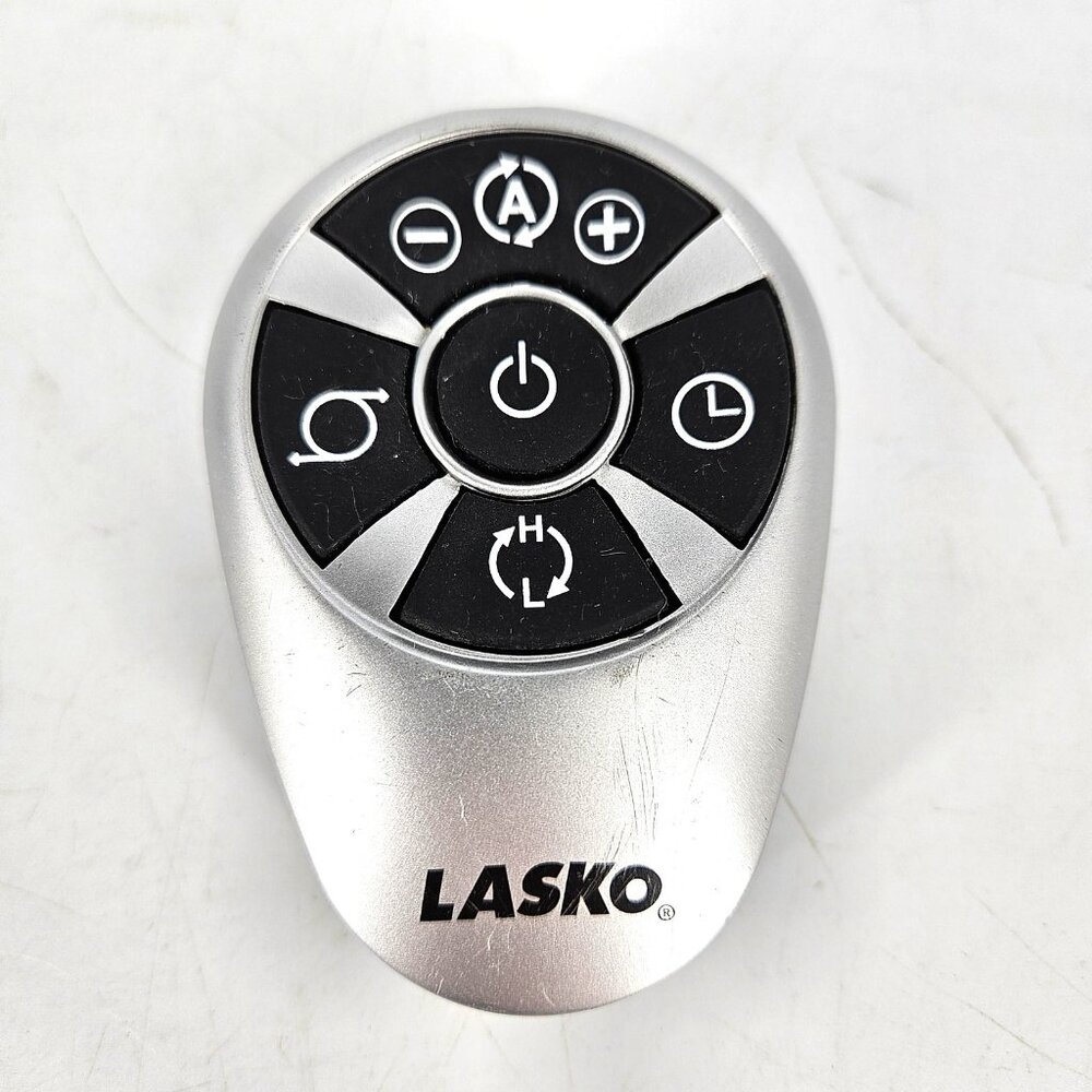 Lasko Oscillating Fan Remote Control OEM Replacement Silver Black 5 Button Works